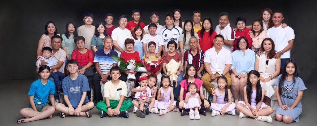 Family Portrait In Studio 5