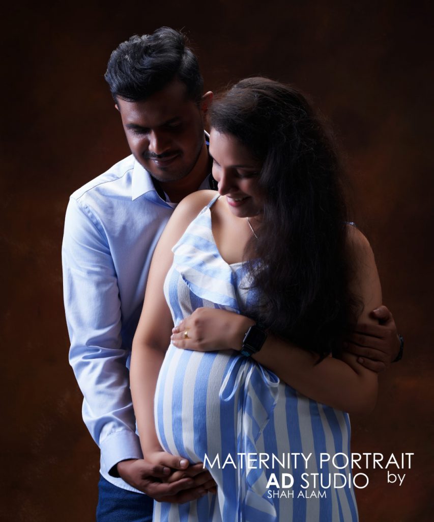 maternity portrait in studio shah alam subang puncak bangsar damansara kuala lumpur kepong subang malaysia selangor_